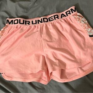 Under Armour Athletic Pink Shorts